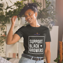 Load image into Gallery viewer, Support Black Growers Tshirt-SALE
