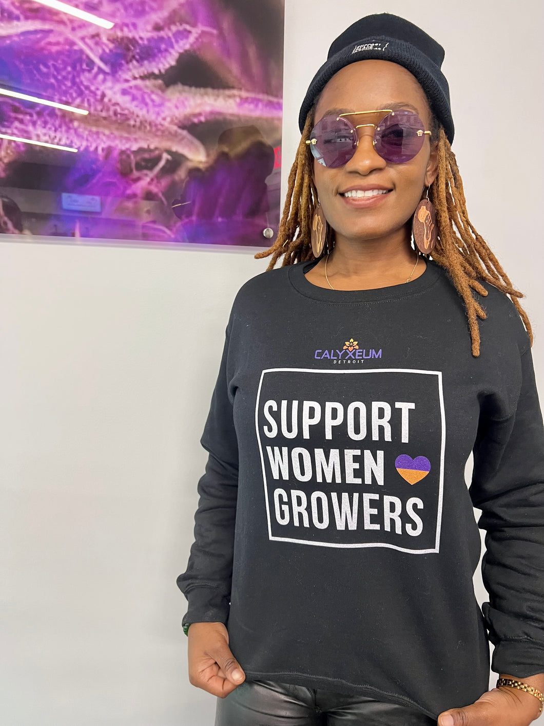 Support Women Growers Sweatshirt-SALE
