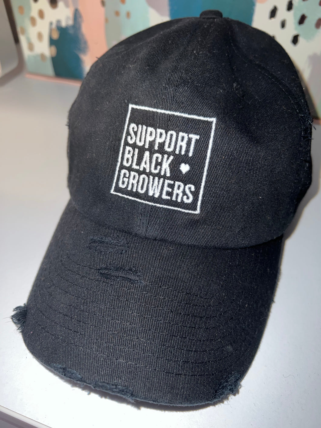 Support Black Growers Baseball Cap